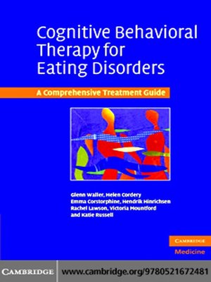 cover image of Cognitive Behavioral Therapy for Eating Disorders